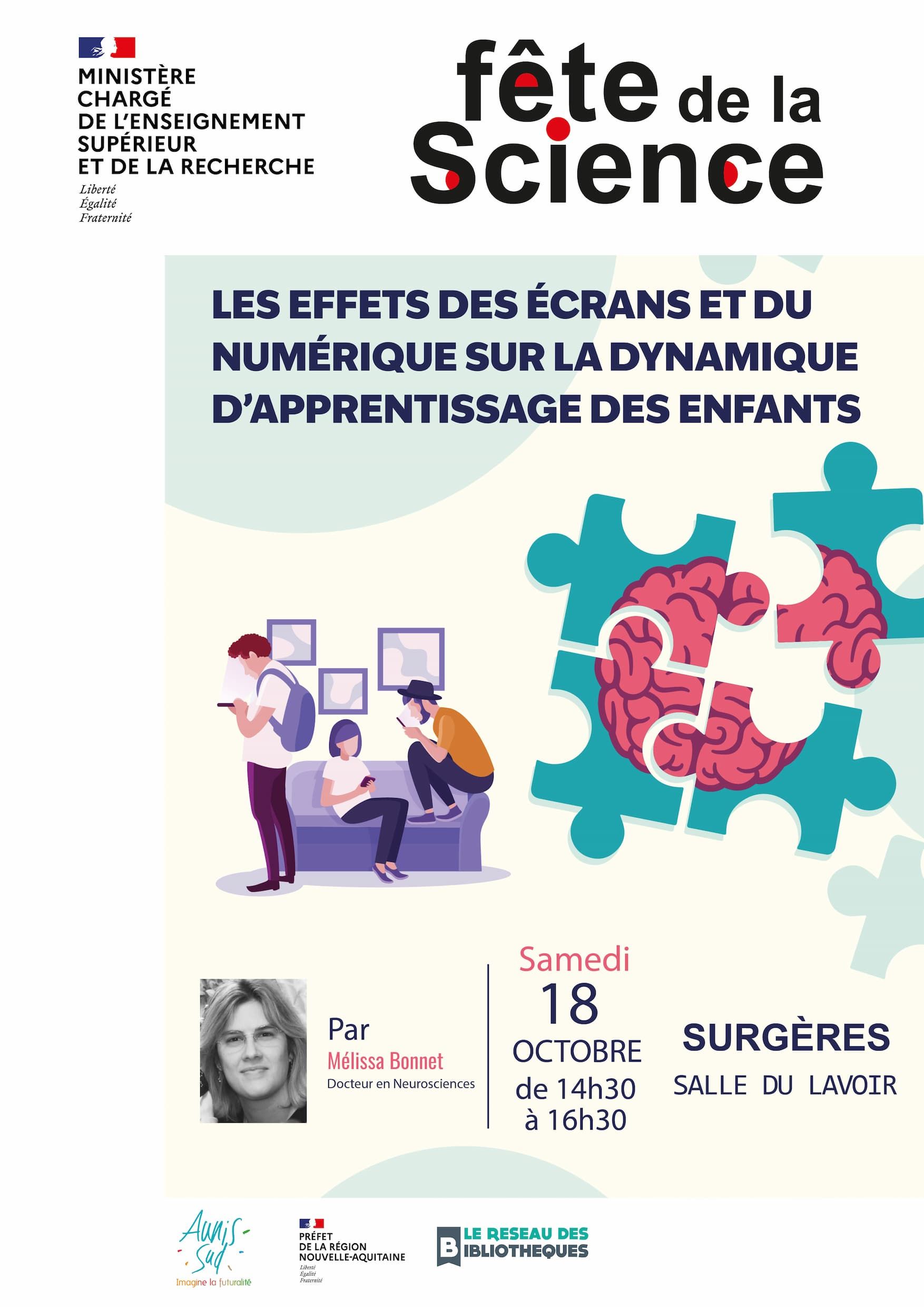 Affiche A3 conférence cerveau 1